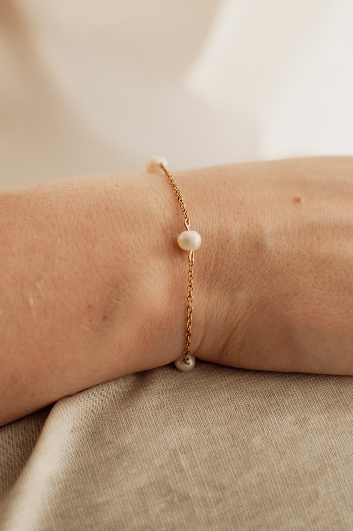 Armband Saar - Zoetwaterparel
