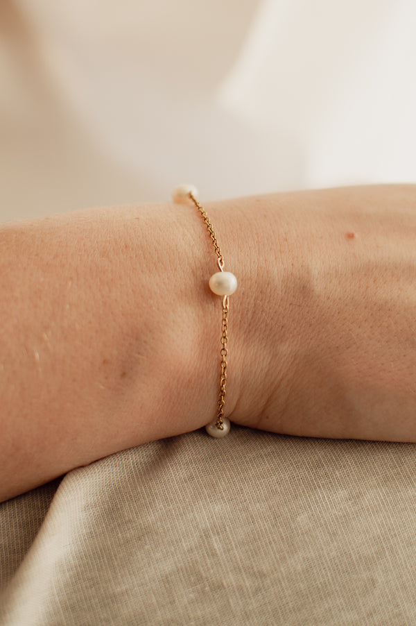 Armband Saar - Zoetwaterparel