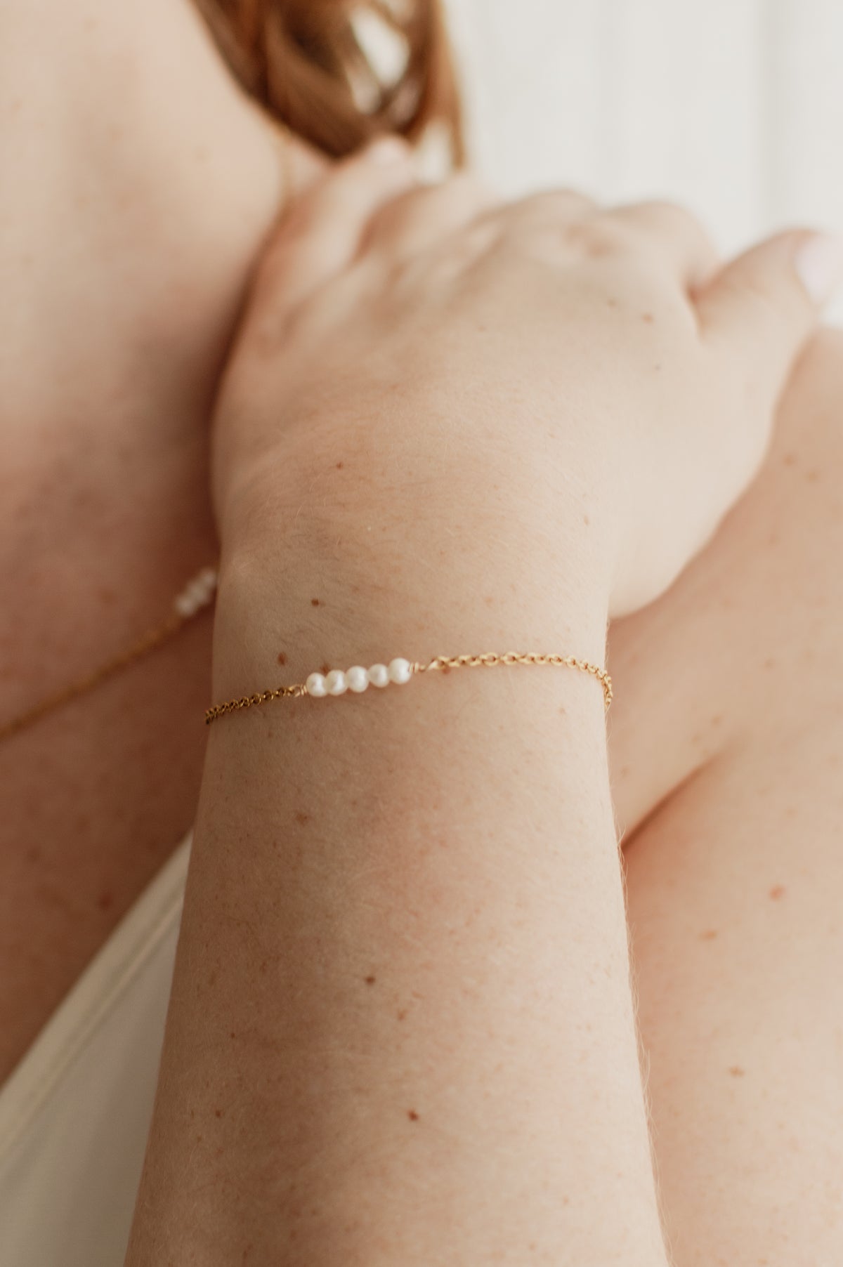 Armbandje Belle - Zoetwaterparels
