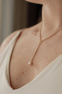 Ketting Ella - Zoetwaterparel