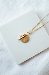 Ketting Vera - zoetwaterparel en bedel