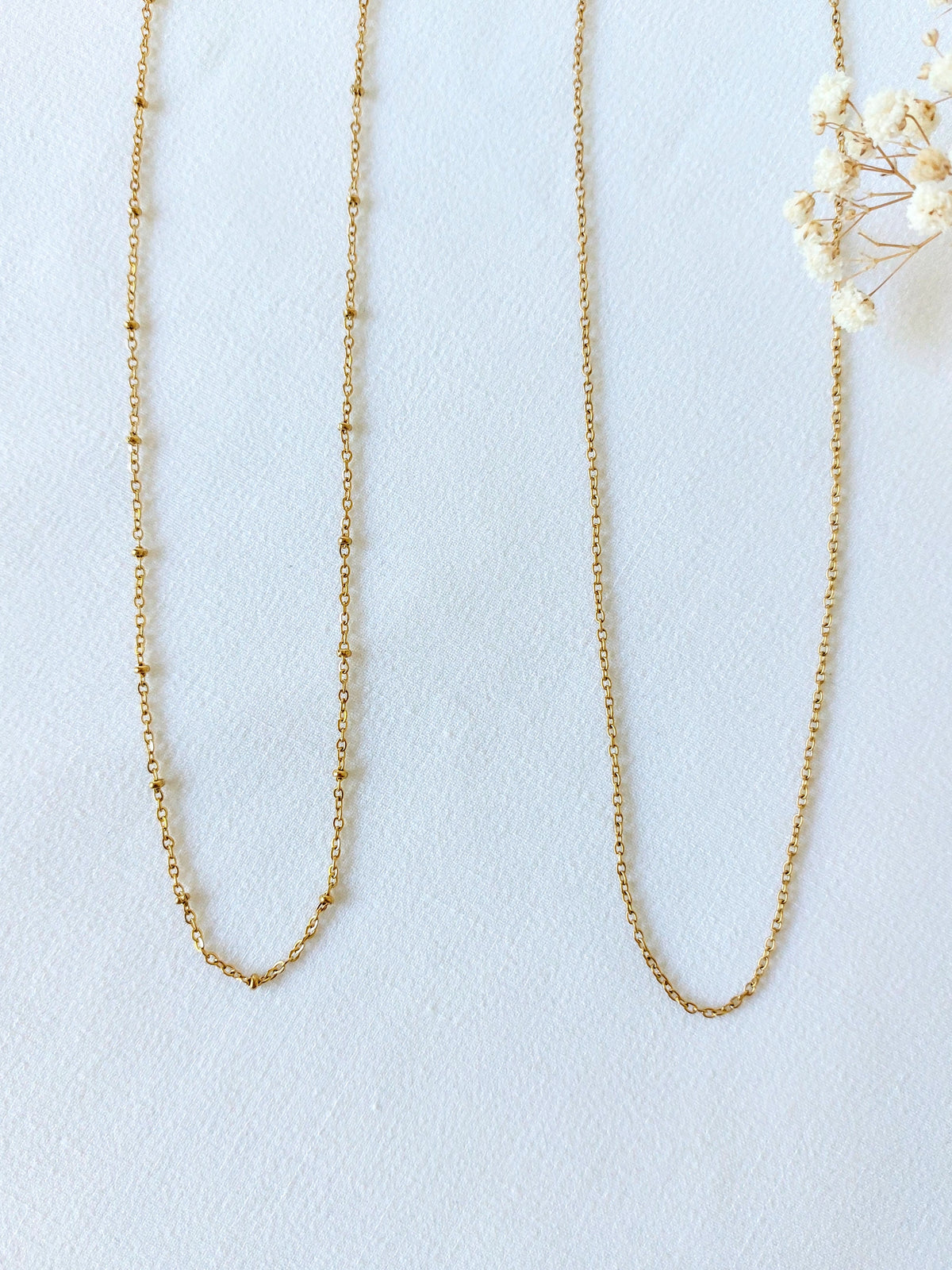 Basic ketting - Gold Plated