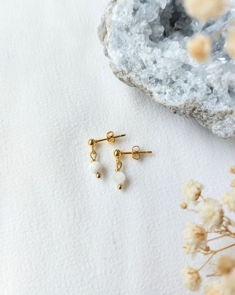 Oorknopjes Noa - diverse edelstenen