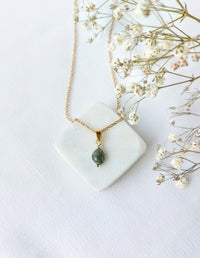 Ketting met Unieke Groene Rutielkwarts