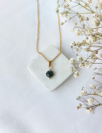 Ketting met Unieke Groene Rutielkwarts