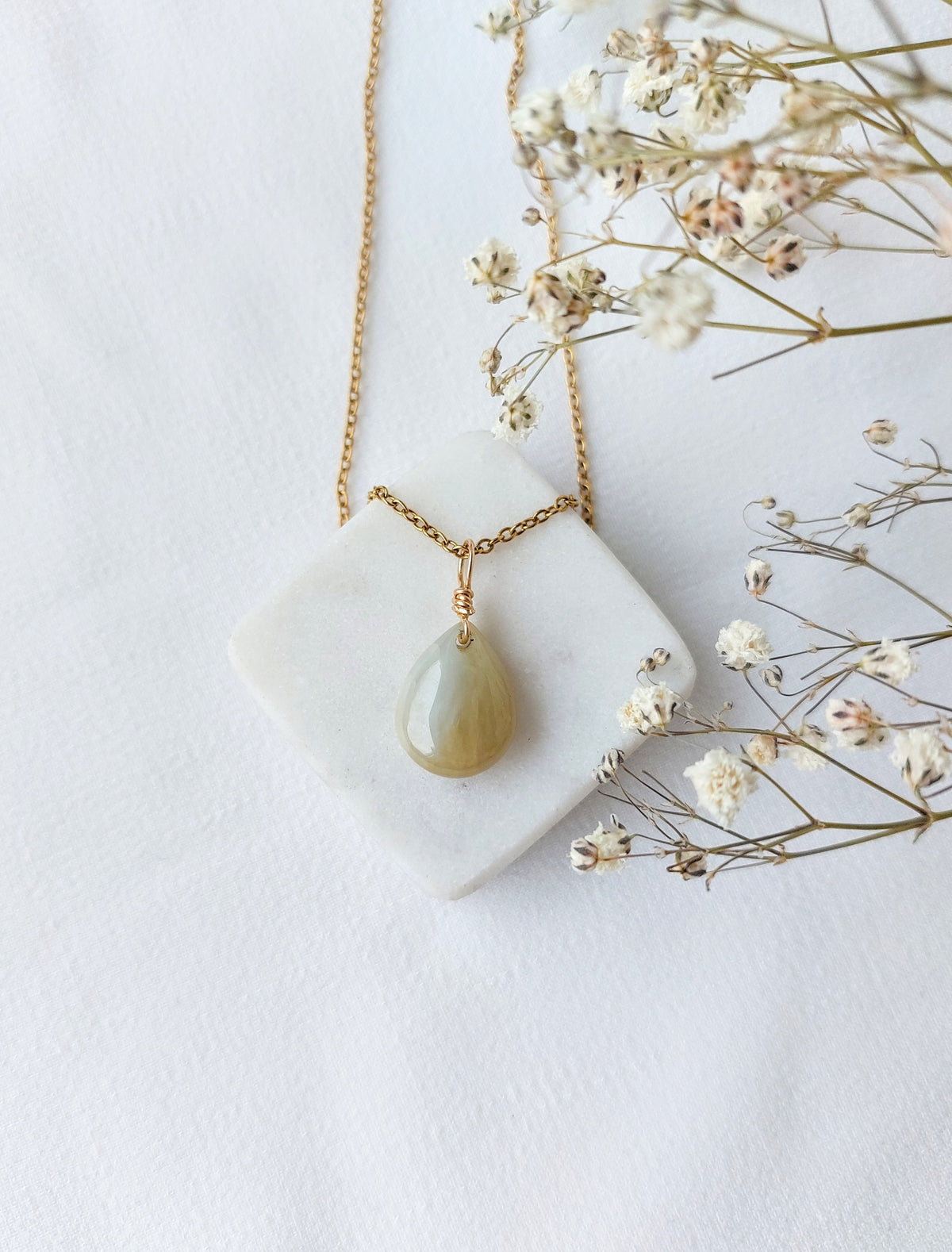 Ketting met Unieke Jade hanger